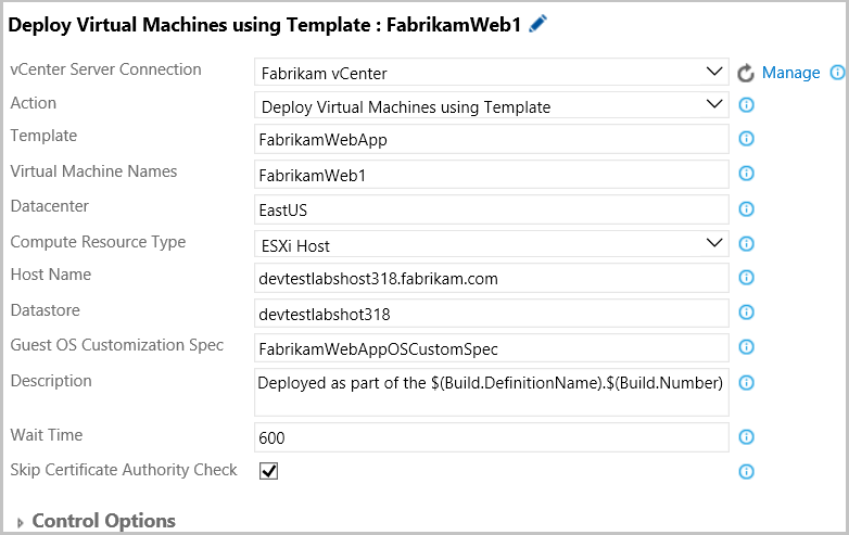 Create VMs from Template
