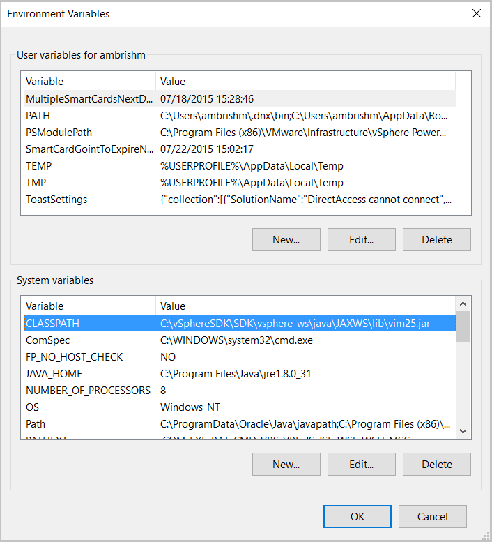 Setting ClassPath