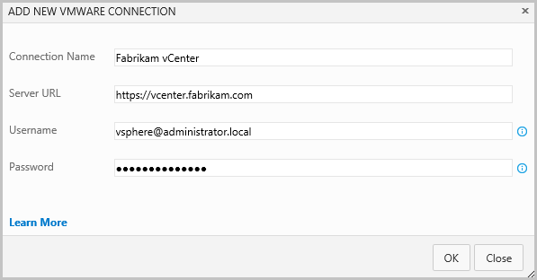 VMware Connection
