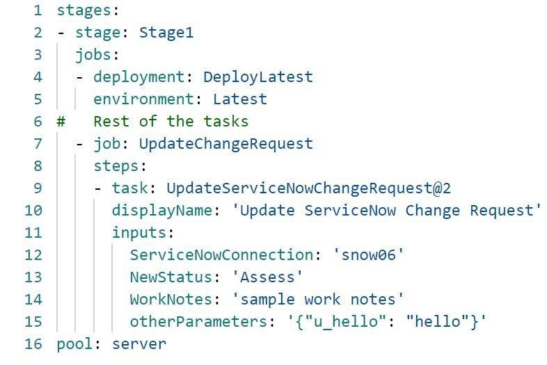 YAML pipeline