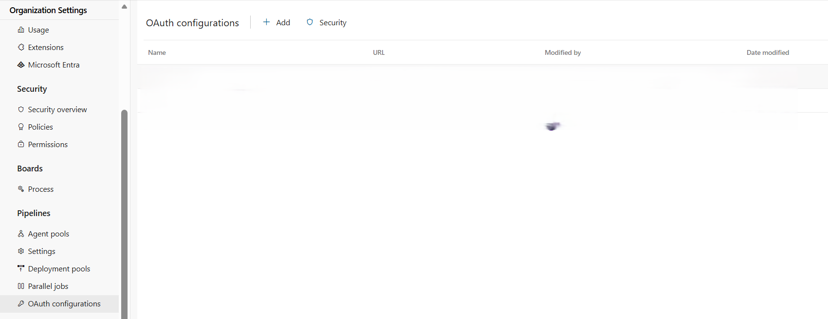 Add Oauth configuration