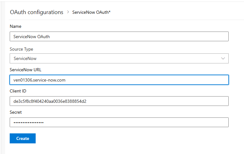 Add OAuth configuration
